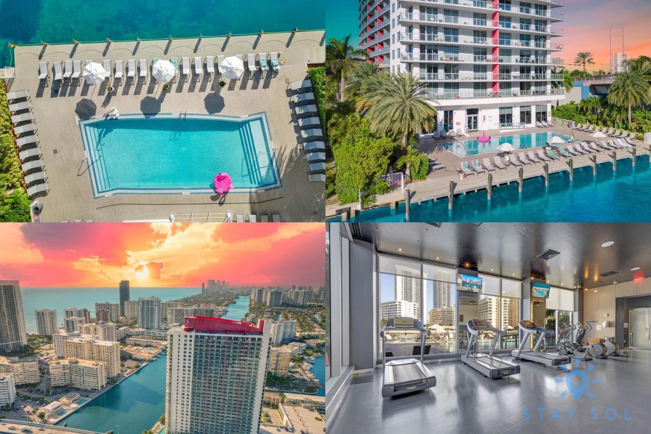 Upper Studio With Balcony,Pool And Gym, Near Beach Hallandale Beach Exterior foto