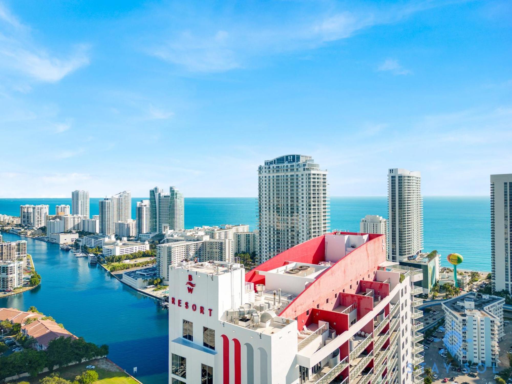 Upper Studio With Balcony,Pool And Gym, Near Beach Hallandale Beach Exterior foto